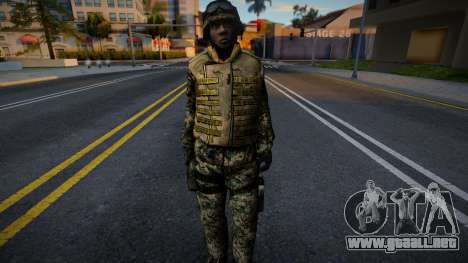 Soldado estadounidense de Battlefield 2 v1 para GTA San Andreas