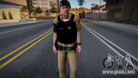 Empleado de Tático Móvel para GTA San Andreas