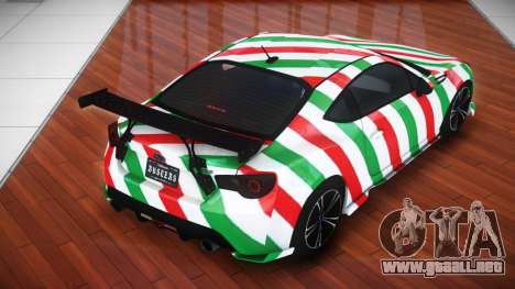 Subaru BRZ RA Racing S3 para GTA 4