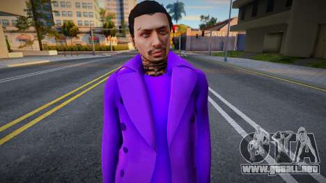 Pruple Skin v1 para GTA San Andreas