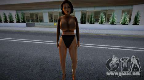 Mujer en ropa interior para GTA San Andreas