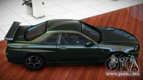 Nissan Skyline R34 GT-R V-Spec para GTA 4