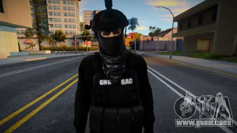 Soldado de DEL GAC V3 para GTA San Andreas