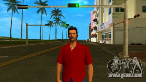 Tommy Camicia Bordeaux para GTA Vice City