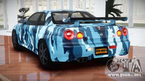 Nissan Skyline GT-R R34 QX S3 para GTA 4