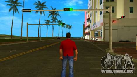 Tommy Camicia Bordeaux para GTA Vice City