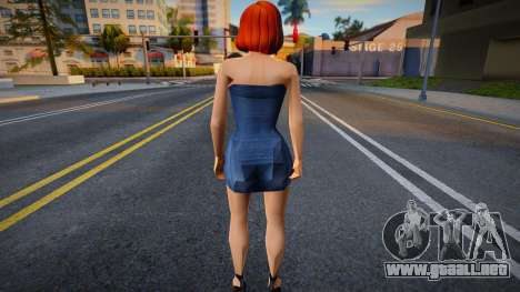 Chica con vestido de noche para GTA San Andreas