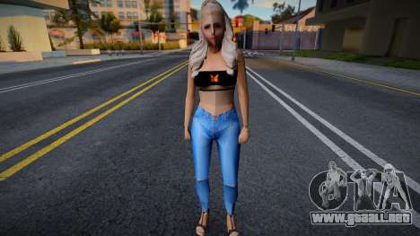 Chica vestida de civil v2 para GTA San Andreas