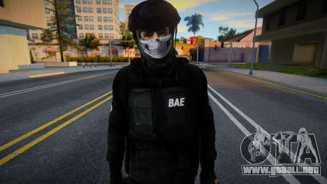 Soldado de la Brigada de Fuerzas Especiales CICP para GTA San Andreas