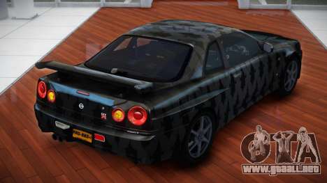 Nissan Skyline GT-R R34 QX S9 para GTA 4