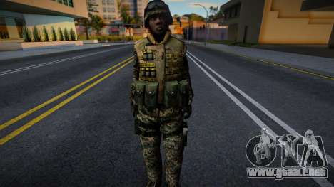 Soldado estadounidense de Battlefield 2 v5 para GTA San Andreas
