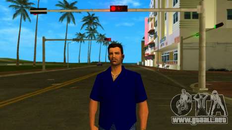 Tommy Camicia Blu Scuro para GTA Vice City
