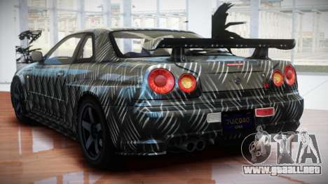 Nissan Skyline R34 GT-R V-Spec S9 para GTA 4