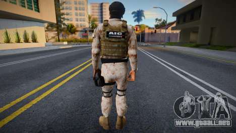 Soldado mexicano de AIC GMM para GTA San Andreas