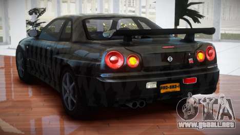 Nissan Skyline GT-R R34 QX S9 para GTA 4