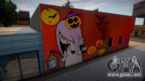 Little Witch Academia Mural Little Sucy Spooky para GTA San Andreas