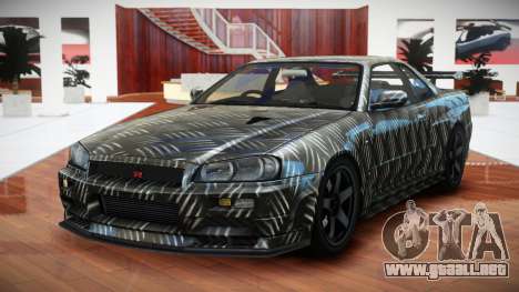 Nissan Skyline R34 GT-R V-Spec S9 para GTA 4