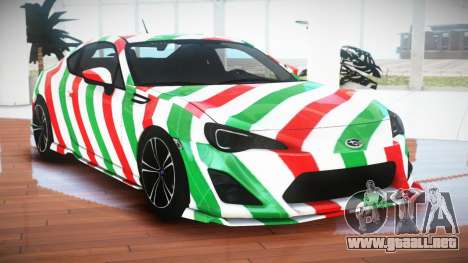 Subaru BRZ RA Racing S3 para GTA 4