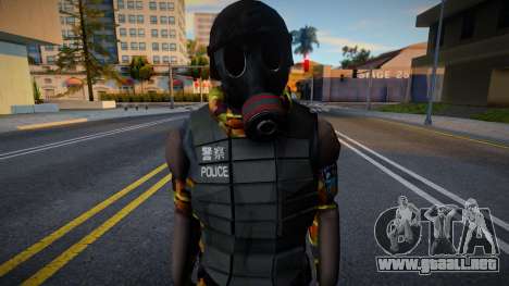 Riot Police from L4D2 (Blight Path) para GTA San Andreas
