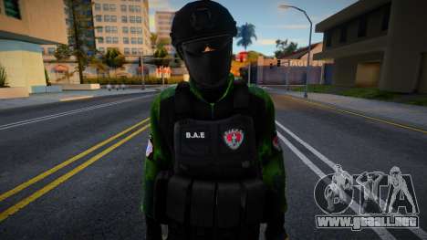 Soldado de DEL BAE V2 para GTA San Andreas