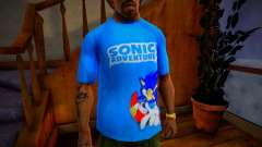 PlayStation Home Sonic Adventure Shirt Mod para GTA San Andreas