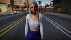 Chica vestida de civil v13 para GTA San Andreas