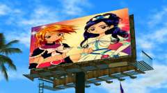 Futari Wa Pretty Cure Billboard para GTA Vice City