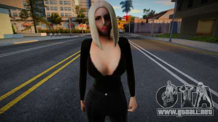 La chica de negro para GTA San Andreas