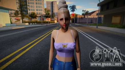 Chica vestida de civil v27 para GTA San Andreas