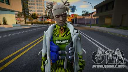 Fortnite - Bytes (Green) v2 para GTA San Andreas