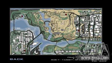 Mapa mejorado y redibujado para GTA San Andreas