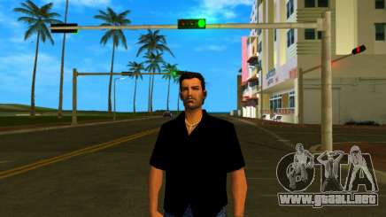 Tommy Camicia Nera para GTA Vice City