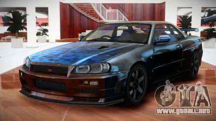 Nissan Skyline R34 GT-R V-Spec S2 para GTA 4