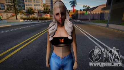 Chica vestida de civil v10 para GTA San Andreas