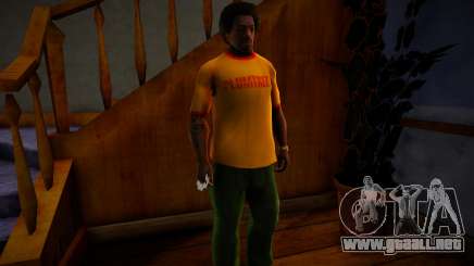 Scott Pilgrim Vs. The World PLUMTREE Shirt Mod para GTA San Andreas