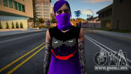 Linda chica de GTA Online v2 para GTA San Andreas