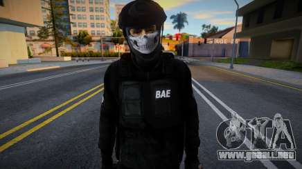 Soldado de la Brigada de Fuerzas Especiales CICPC V2 para GTA San Andreas