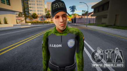 Soldado de FAES V1 para GTA San Andreas