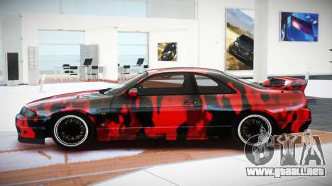 Nissan Skyline R33 GTR Ti S5 para GTA 4