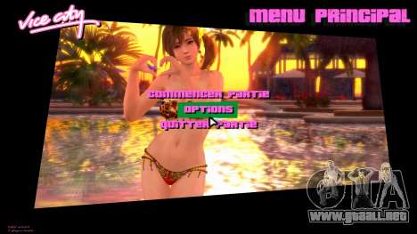 Girl from Doa Menu 2 para GTA Vice City