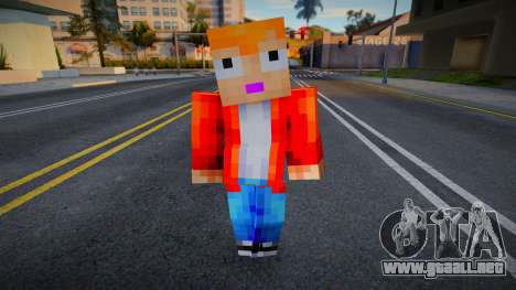 Steve Body Skin v47 para GTA San Andreas