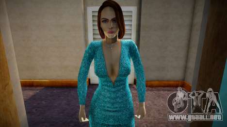 Chica en vestido 4 para GTA San Andreas