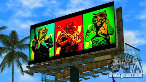 Hotline Miami Billboard para GTA Vice City