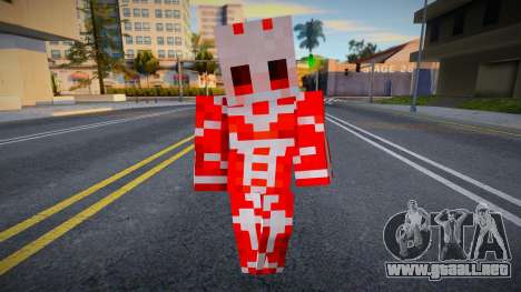 Steve Body Skin v170 para GTA San Andreas