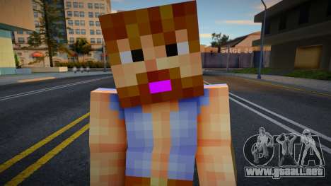 Steve Body Skin v202 para GTA San Andreas