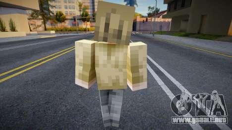 Steve Body Skin v251 para GTA San Andreas