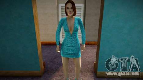 Chica en vestido 4 para GTA San Andreas