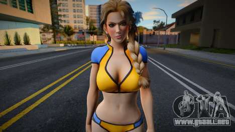 DOA Sarah Brayan - Tropical Sexy para GTA San Andreas