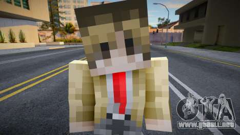 Steve Body Skin v251 para GTA San Andreas