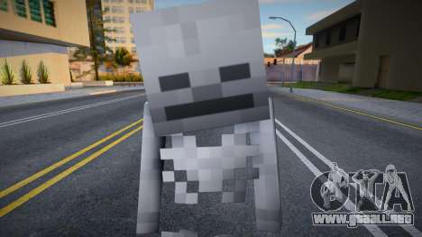 [Minecraft] Skeleton para GTA San Andreas